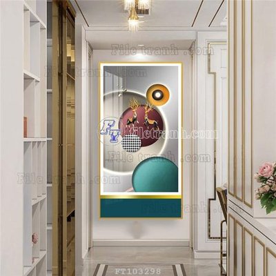 Download file File tranh hiện đại pha lê gương FT103298 (chất lượng in ấn)