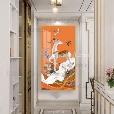 Download file gốc File tranh hiện đại pha lê gương FT103303 (in mica) trang trí