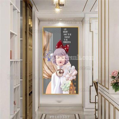File tranh File tranh hiện đại pha lê gương FT103307 (ảnh gốc) chi tiết rõ ràng