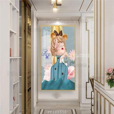 Chi tiết file gốc File tranh hiện đại pha lê gương FT103316 (cho in tráng gương)