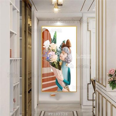 Tải file File tranh hiện đại pha lê gương FT103326 (gốc) làm tranh trang trí
