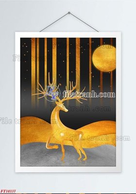 Tải file gốc File tranh bộ hiện đại FT10337 (in khổ lớn) không vỡ