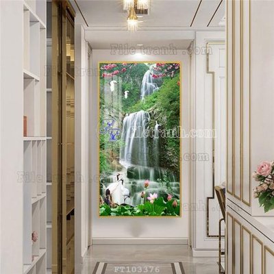 Tệp tin gốc File tranh hiện đại pha lê gương FT103376 (dùng cho in) File tranh hiện đại pha lê gương FT103376