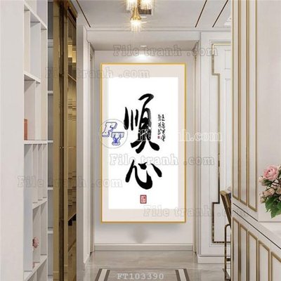 Download file File tranh hiện đại pha lê gương FT103390 (chuẩn in) File tranh hiện đại pha lê gương FT103390