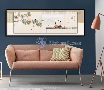 File tranh in trần 3D File tranh hiện đại pha lê gương FT103430 (ảnh gốc)