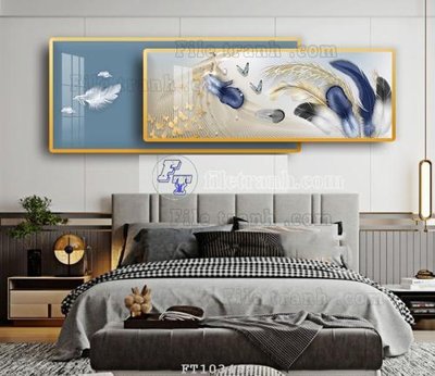 File gốc File tranh hiện đại pha lê gương FT103444 (PNG) không nền chất lượng