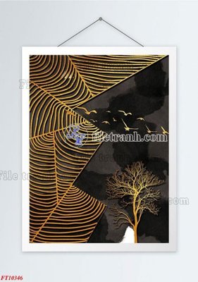 Mua file gốc File tranh bộ hiện đại FT10346 (in ấn) tại Filetranh.com