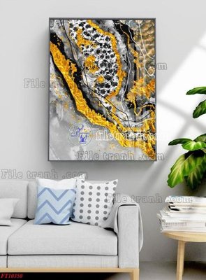 File gốc File tranh bộ hiện đại FT10350 (dành cho trang trí nội thất)