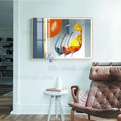 Mua file gốc File tranh hiện đại pha lê gương FT103537 (chất lượng) tại Filetranh.com