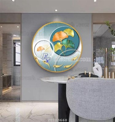 File tranh File tranh hiện đại pha lê gương FT103660 (bản gốc) treo phòng ăn