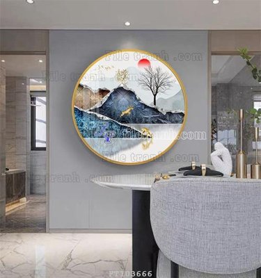 File PSD File tranh hiện đại pha lê gương FT103666 (gốc) cho in quảng cáo