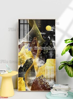 File gốc File tranh bộ hiện đại FT10409 (AI/EPS) cho in ấn