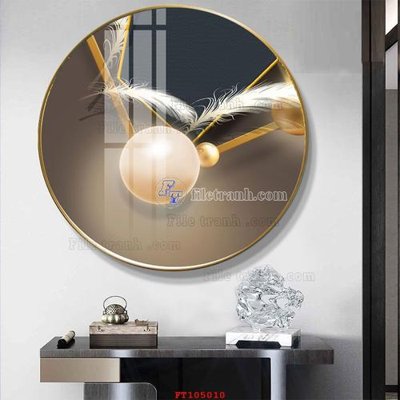 File tranh File tranh hiện đại pha lê gương FT105010 (gốc) chủ đề tĩnh vật