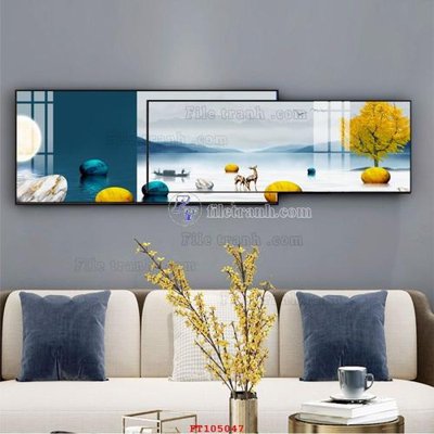 Tải file File tranh hiện đại pha lê gương FT105047 (gốc) in ấn ngay lập tức