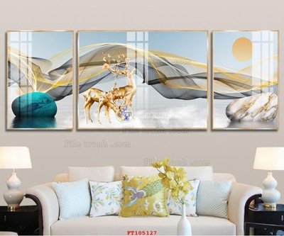 File PSD File tranh hiện đại pha lê gương FT105127 (chất lượng in ấn)