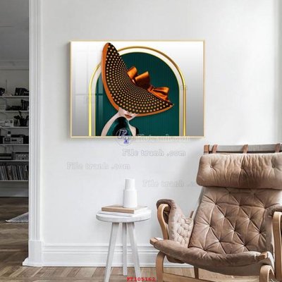 File tranh File tranh hiện đại pha lê gương FT105162 (ảnh gốc) in trần 3D