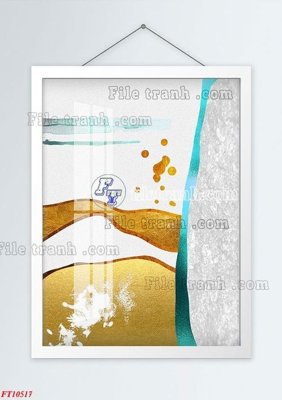 File ảnh File tranh bộ hiện đại FT145517 (gốc) in Hiflex