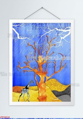 File tranh gốc PSD File tranh bộ hiện đại FT208524 còn nguyên layer