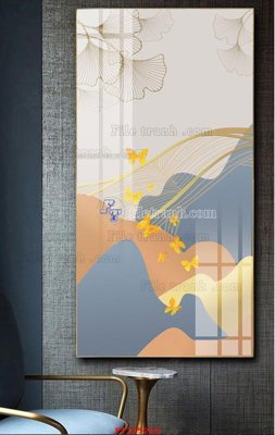 File ảnh File tranh hiện đại pha lê gương FT105250 (gốc) dùng in Pano