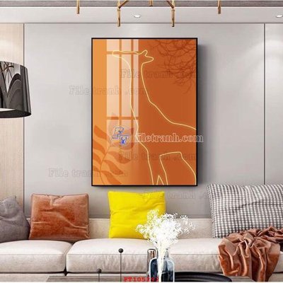 File in ấn cao cấp File tranh hiện đại pha lê gương FT105292 (file gốc)