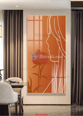 File gốc File tranh hiện đại pha lê gương FT105299 (in 3D) cho trang trí