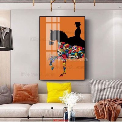 Download file tranh File tranh hiện đại pha lê gương FT105306 (file gốc PSD)