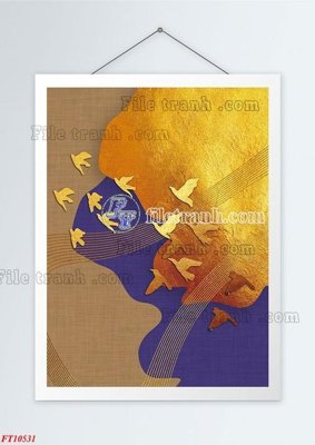 File tranh File tranh bộ hiện đại FT271531 (gốc) chủ đề tĩnh vật