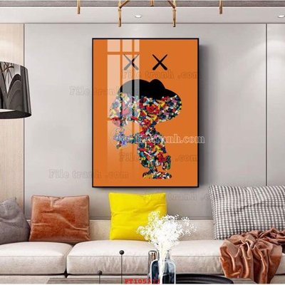 File PSD in ấn File tranh hiện đại pha lê gương FT105313 (chất lượng cao)