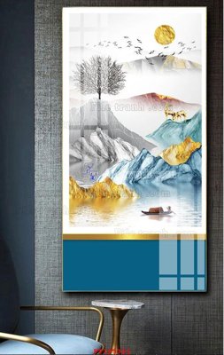 File gốc File tranh hiện đại pha lê gương FT105381 (dành cho quảng cáo)