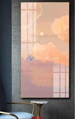 Download file gốc File tranh hiện đại pha lê gương FT105432 (in mica) trang trí