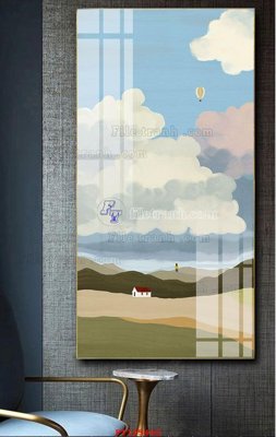 File tranh trang trí File tranh hiện đại pha lê gương FT105440 (tải file gốc)