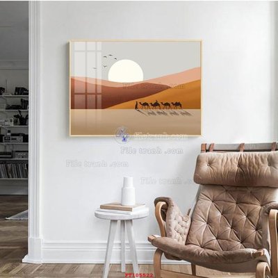 File tranh gốc File tranh hiện đại pha lê gương FT105522 (sắc nét từng chi tiết)