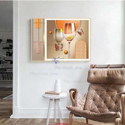 Mua file gốc File tranh hiện đại pha lê gương FT105552 (in ấn) tại Filetranh.com