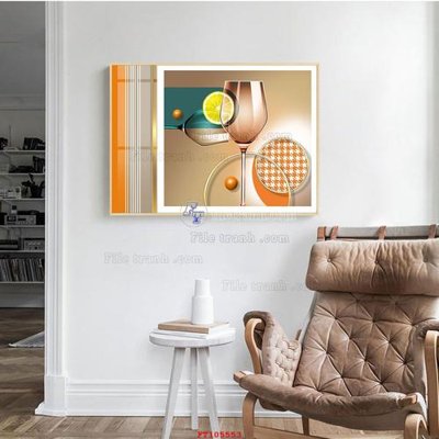 Download file File tranh hiện đại pha lê gương FT105553 (gốc) in mica ốp bếp