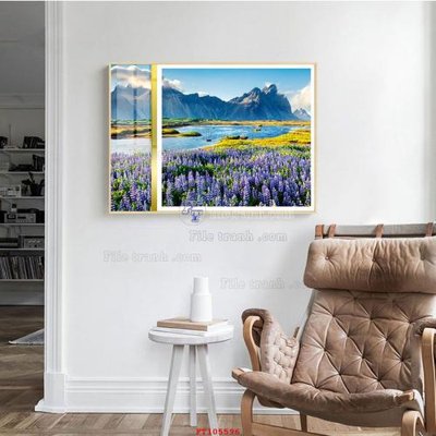 File tranh trang trí File tranh hiện đại pha lê gương FT105596 (file gốc)