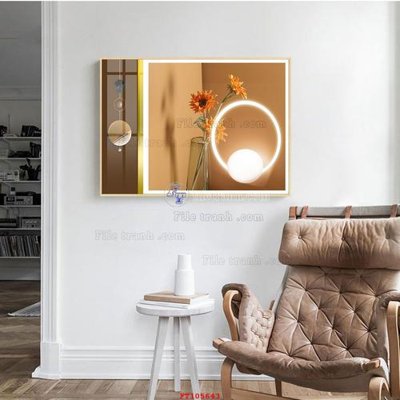 File ảnh File tranh hiện đại pha lê gương FT105643 (gốc) dùng in Pano