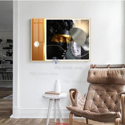 Cung cấp file tranh gốc File tranh hiện đại pha lê gương FT105651 độc quyền