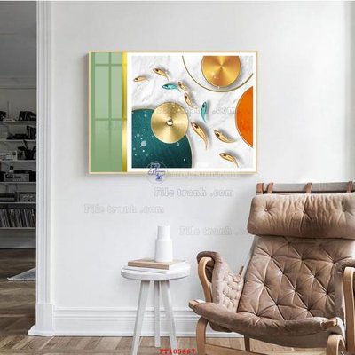 Tệp tin gốc File tranh hiện đại pha lê gương FT105667 (dùng cho in) File tranh hiện đại pha lê gương FT105667