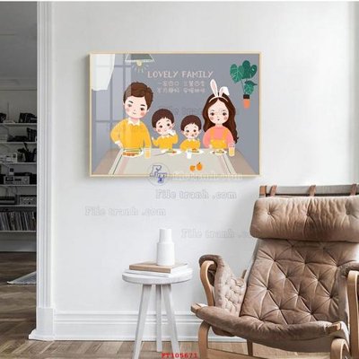 File tranh File tranh hiện đại pha lê gương FT105671 (gốc) chủ đề tĩnh vật