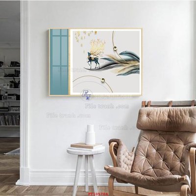 Tải về hình ảnh gốc File tranh hiện đại pha lê gương FT105704 sắc nét