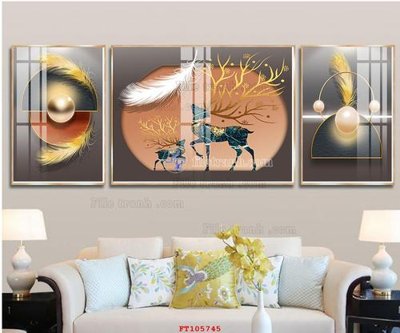 Tệp tin gốc File tranh hiện đại pha lê gương FT105745 (chất lượng) File tranh hiện đại pha lê gương FT105745