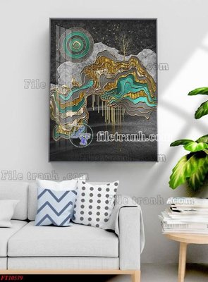 File tranh trang trí File tranh bộ hiện đại FT703579 (file gốc)
