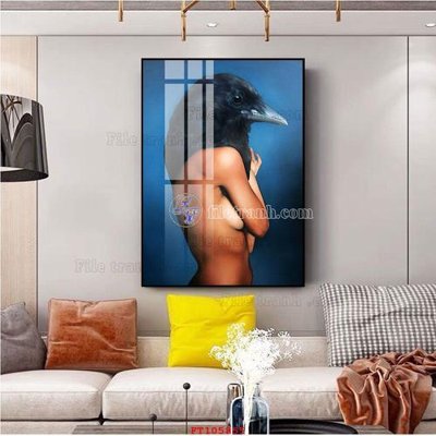 File tranh File tranh hiện đại pha lê gương FT105855 (ảnh gốc) độc quyền