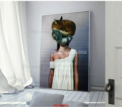 Ảnh gốc File tranh hiện đại pha lê gương FT105895 (nét căng) in mica