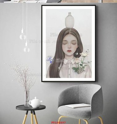 Download file tranh PSD File tranh hiện đại pha lê gương FT105897 để chỉnh sửa