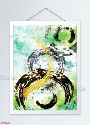 File gốc in tráng gương File tranh bộ hiện đại FT1387655 chi tiết