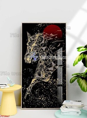 File gốc File tranh bộ hiện đại FT1495667 (trang trí) cho phòng khách