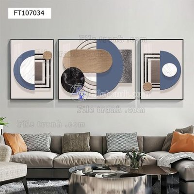 Ảnh gốc File tranh hiện đại pha lê gương FT107034 (độ nét cao) in tráng gương