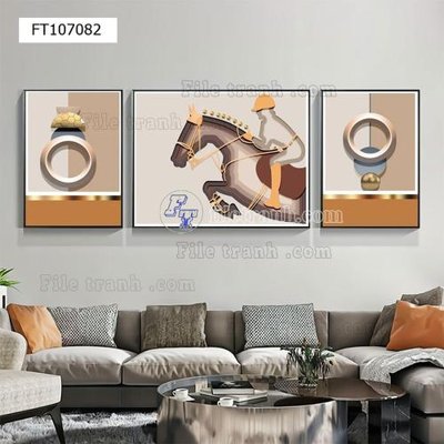 File tranh gốc File tranh hiện đại pha lê gương FT107082 (sắc nét từng chi tiết)