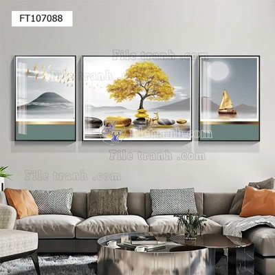 Tải file File tranh hiện đại pha lê gương FT107088 (ảnh gốc) độ phân giải 300dpi